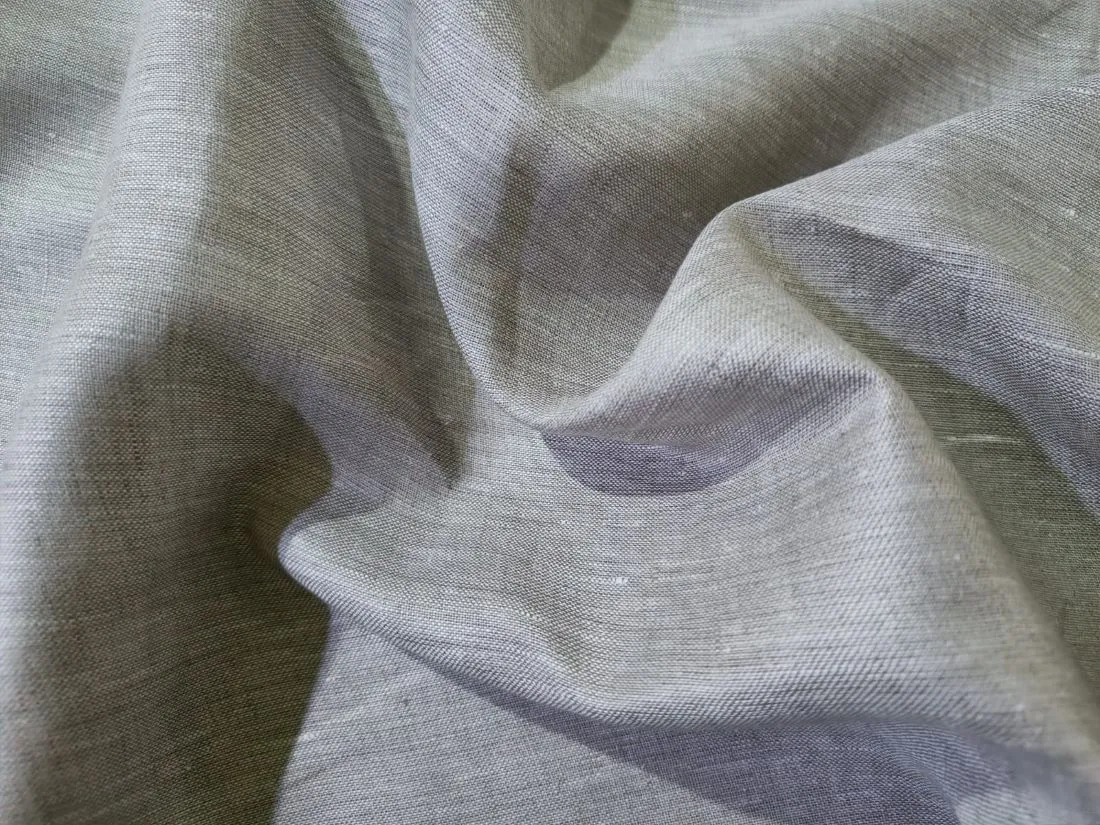 100% HEMP LINEN 44 LEA WHITE FABRIC 58" WIDE [Dyeable][12743]