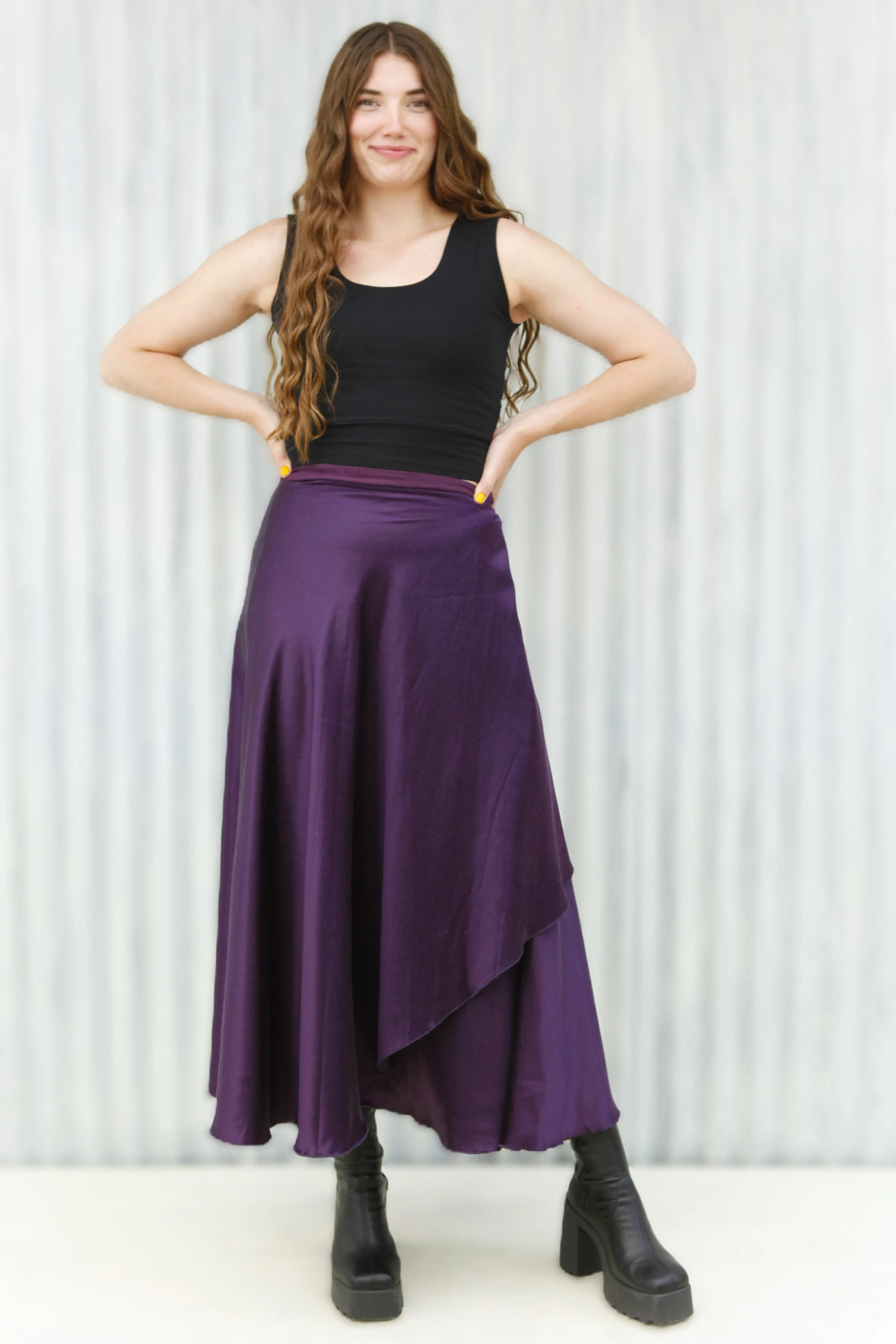 Amethyst Velda Wrap Skirt