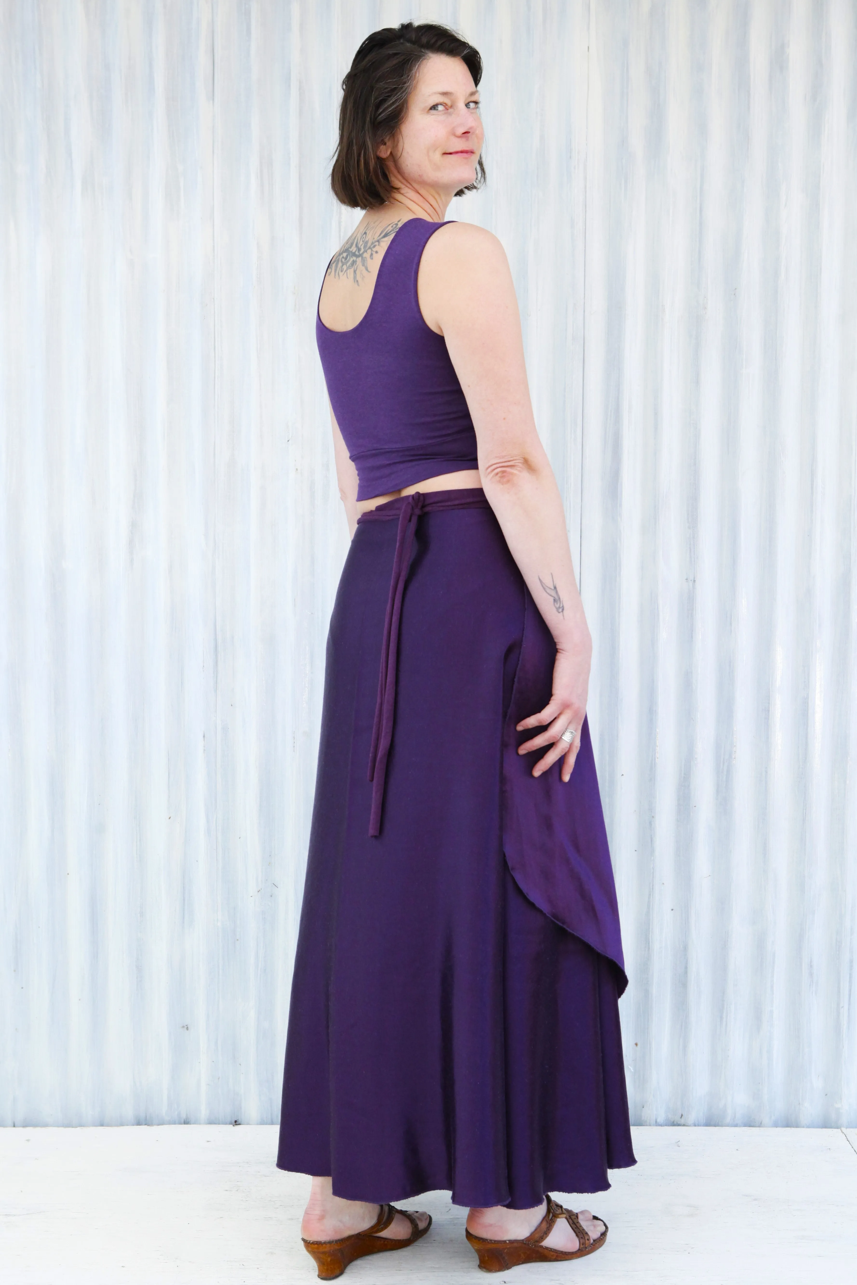 Amethyst Velda Wrap Skirt