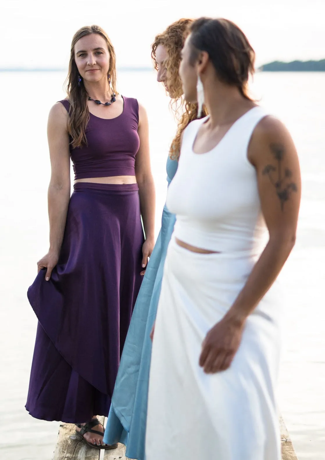 Amethyst Velda Wrap Skirt