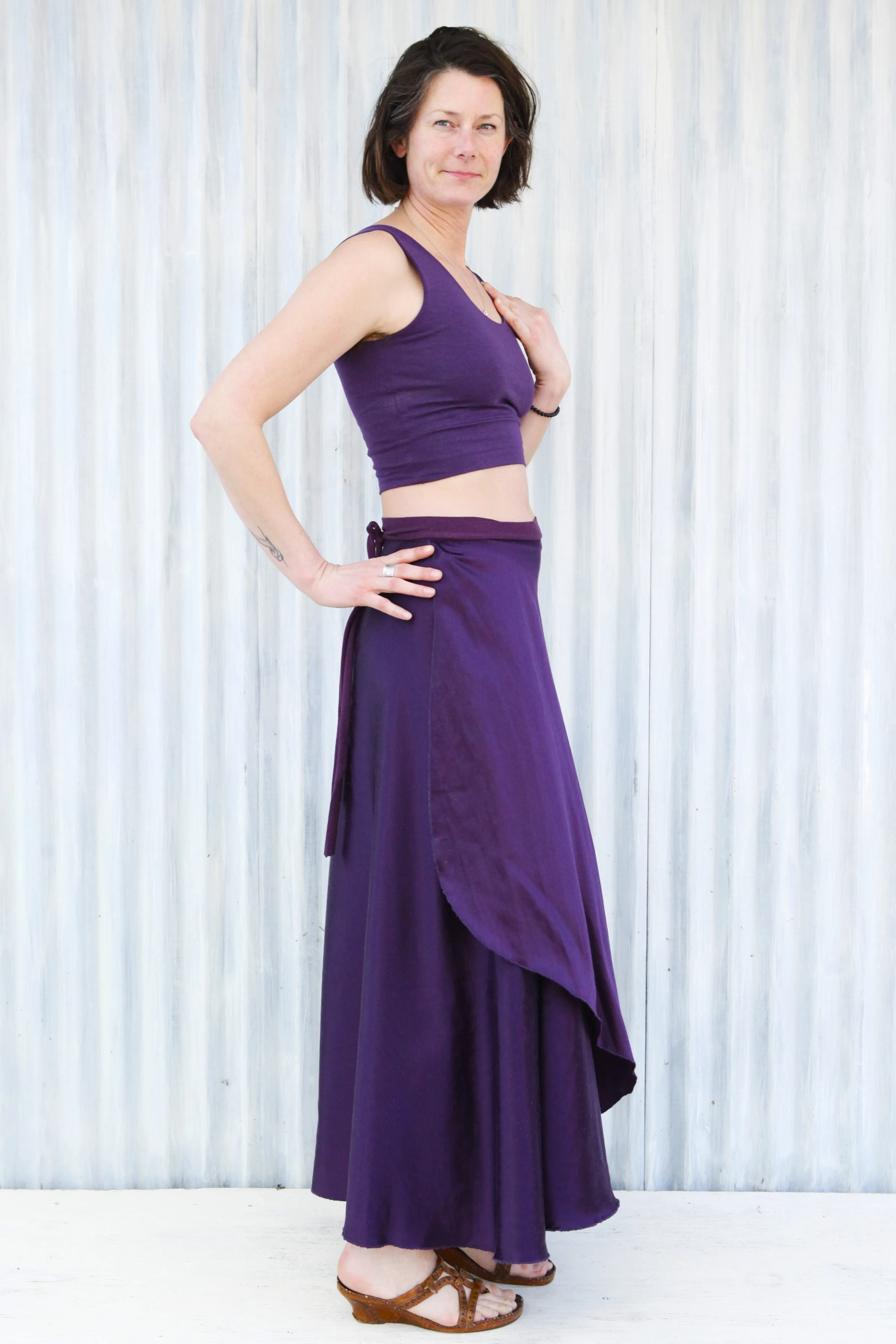 Amethyst Velda Wrap Skirt