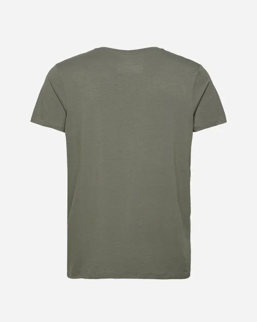 Bamboo R-Neck Tee -  Green