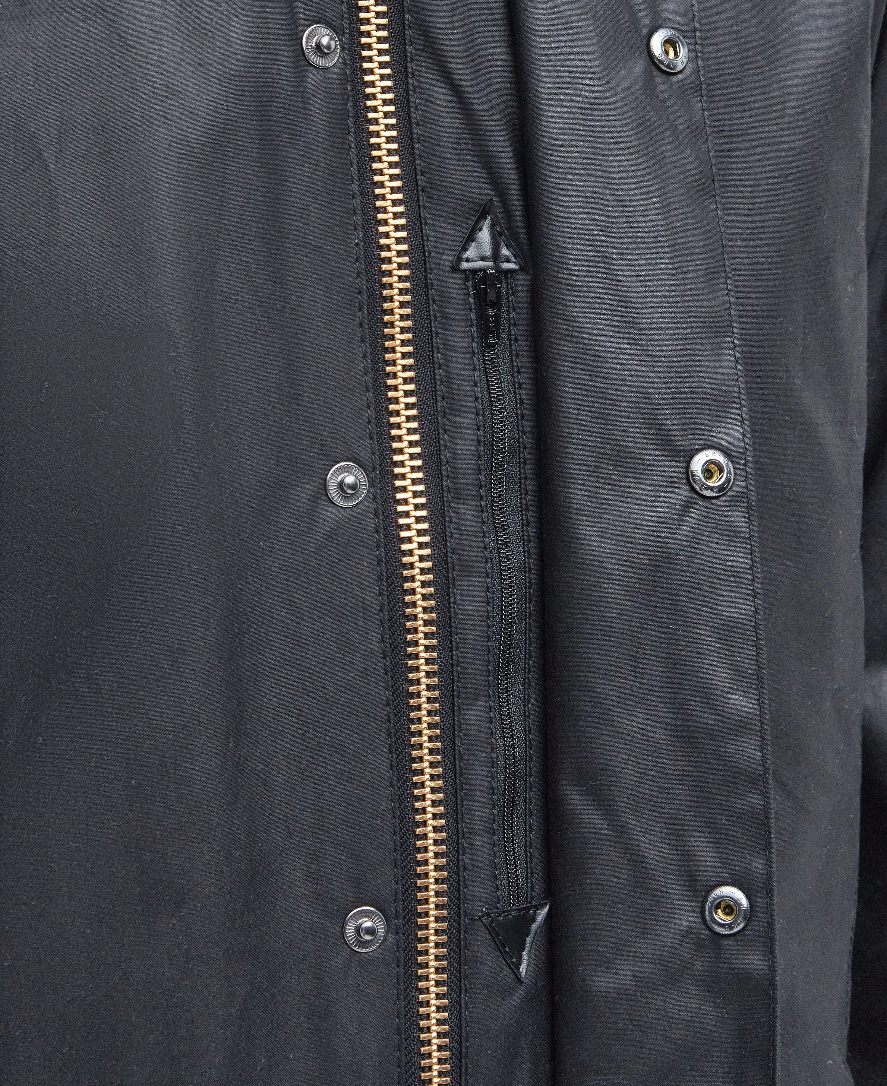 Barbour Beaufort Waxed Jacket - Black