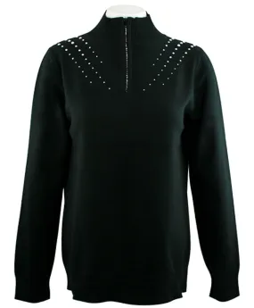 Christine Alexander - Crystal Rain, Sweater Accented with Swarovski Crystals