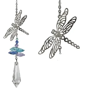 Crystal Fantasy Suncatcher - Dragonfly