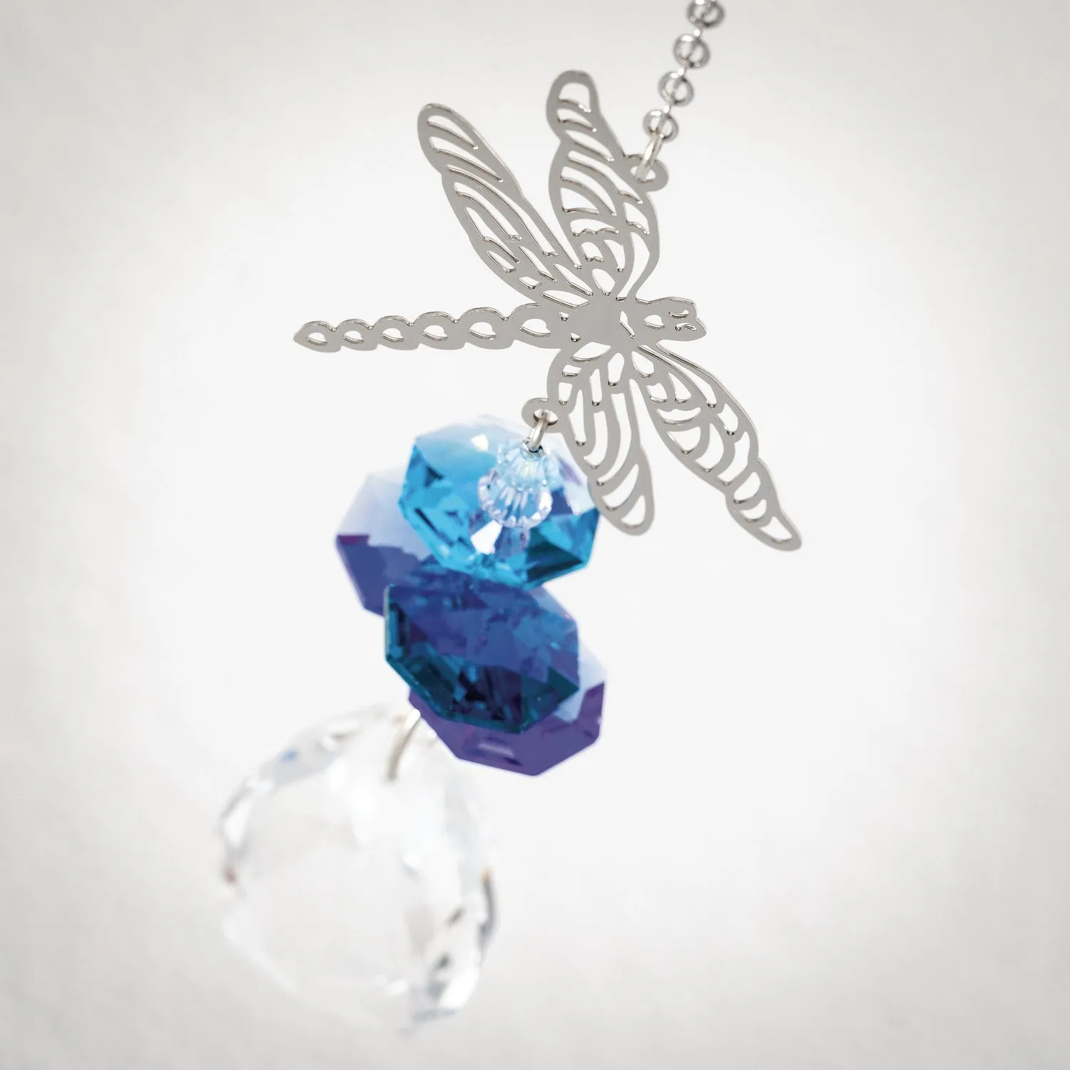 Crystal Fantasy Suncatcher - Dragonfly