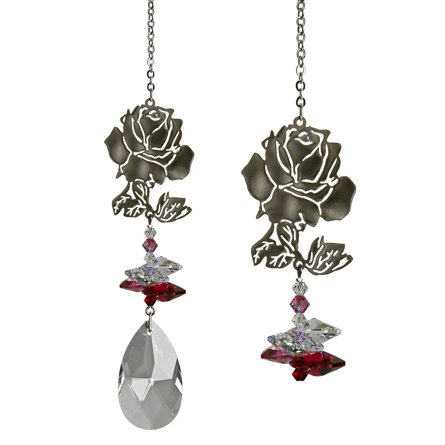 Crystal Fantasy Suncatcher - Rose