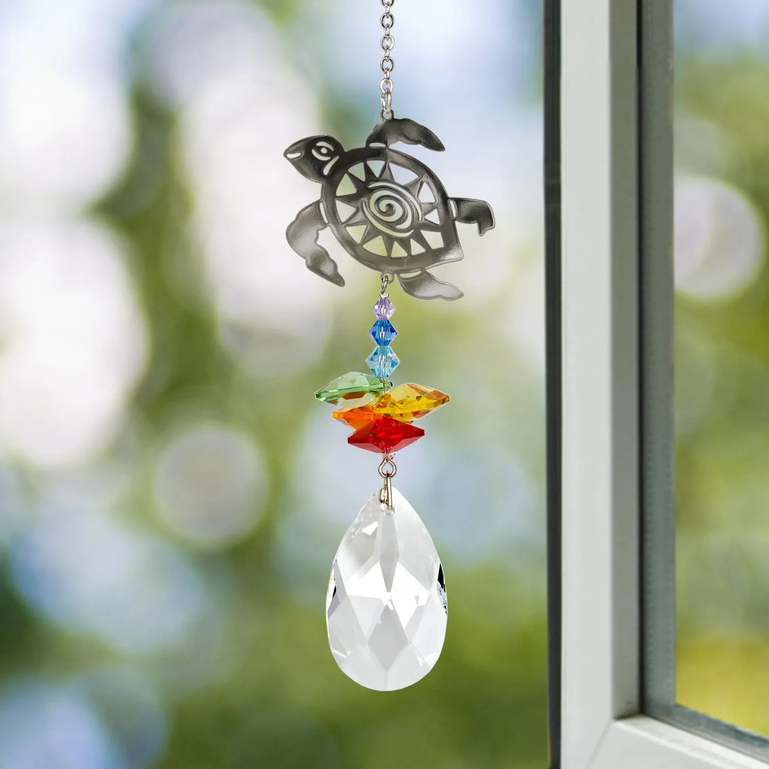 Crystal Fantasy Suncatcher - Turtle