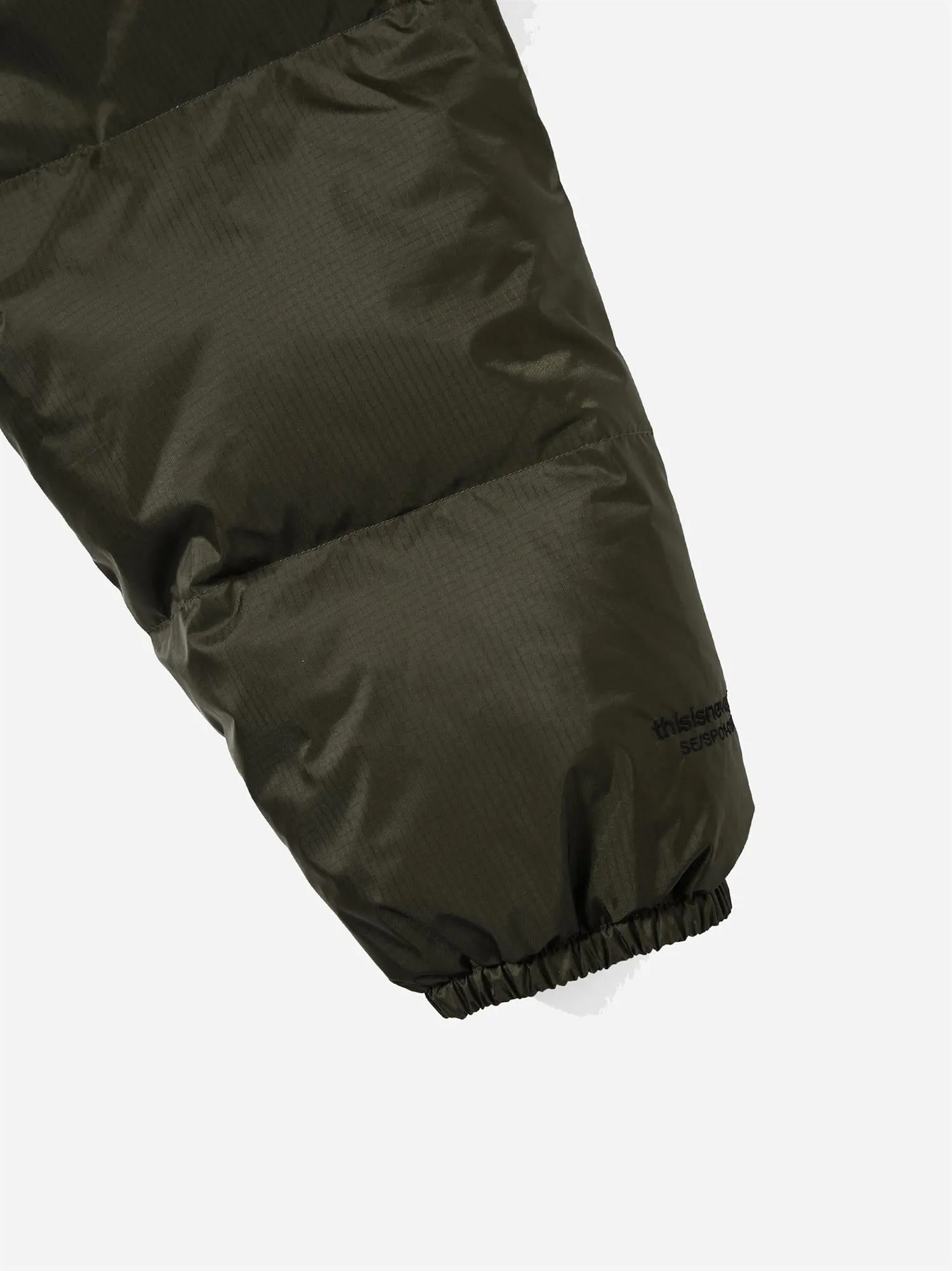 GORE-TEX WINDSTOPPER® Down Puffer Jacket - Olive Brown