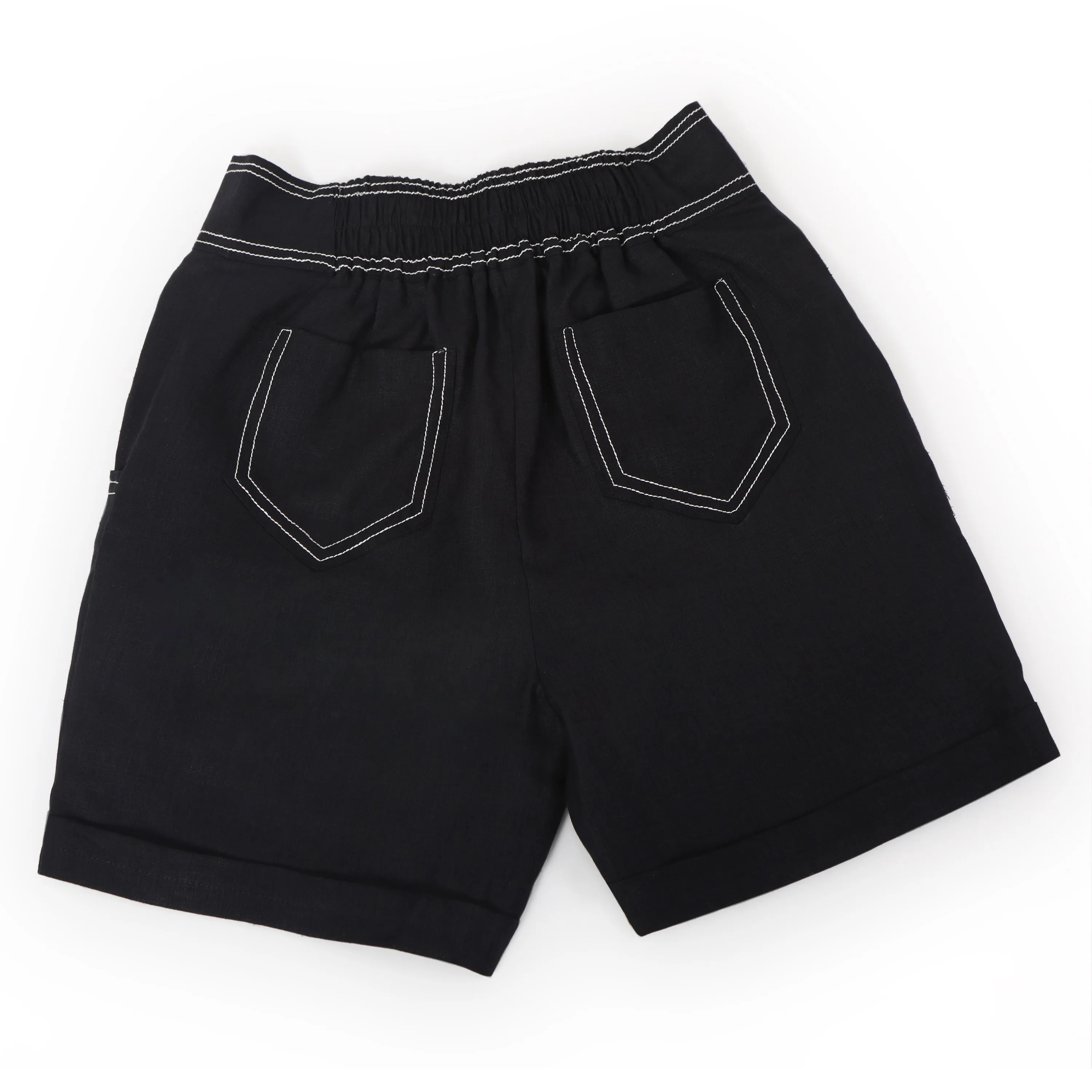 Hemp Black Shorts