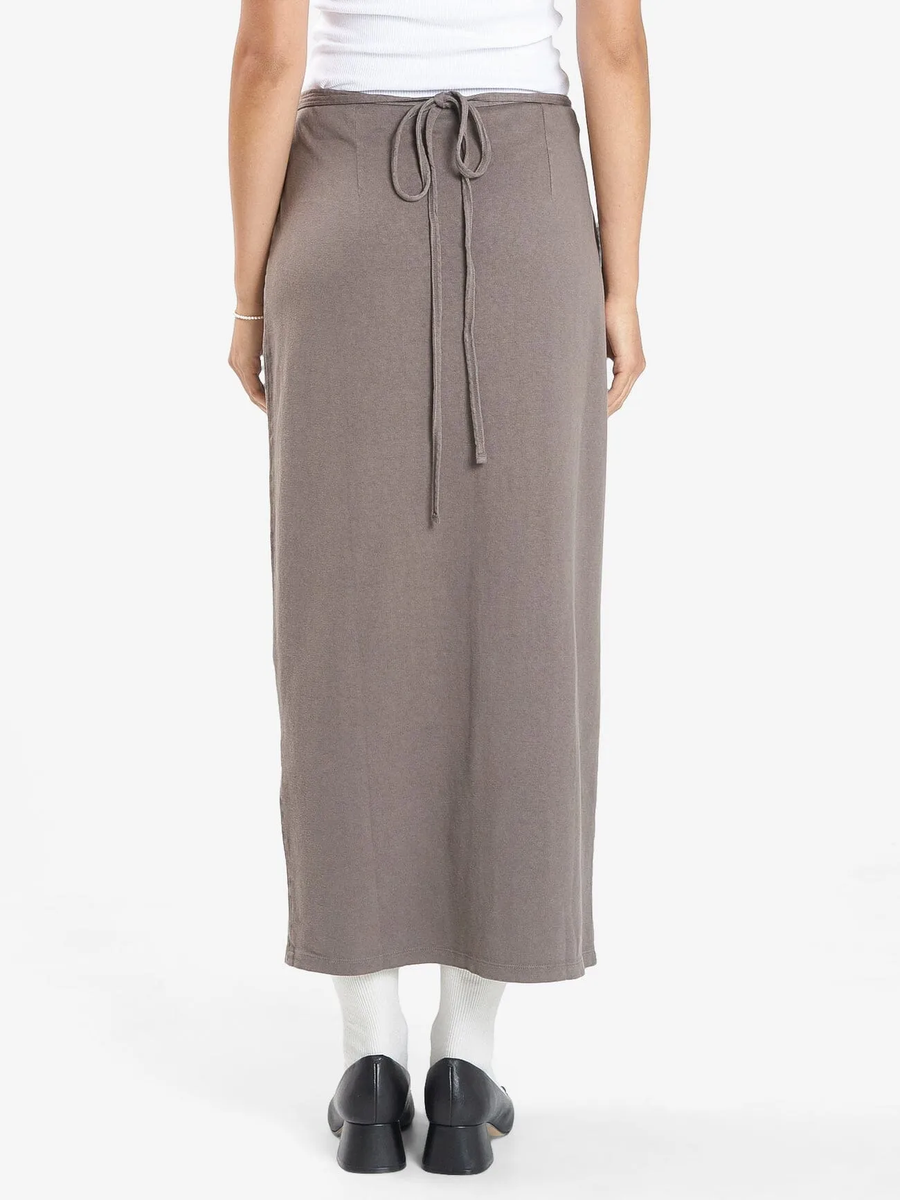 Hemp Wrap Skirt - Light Canteen