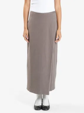 Hemp Wrap Skirt - Light Canteen