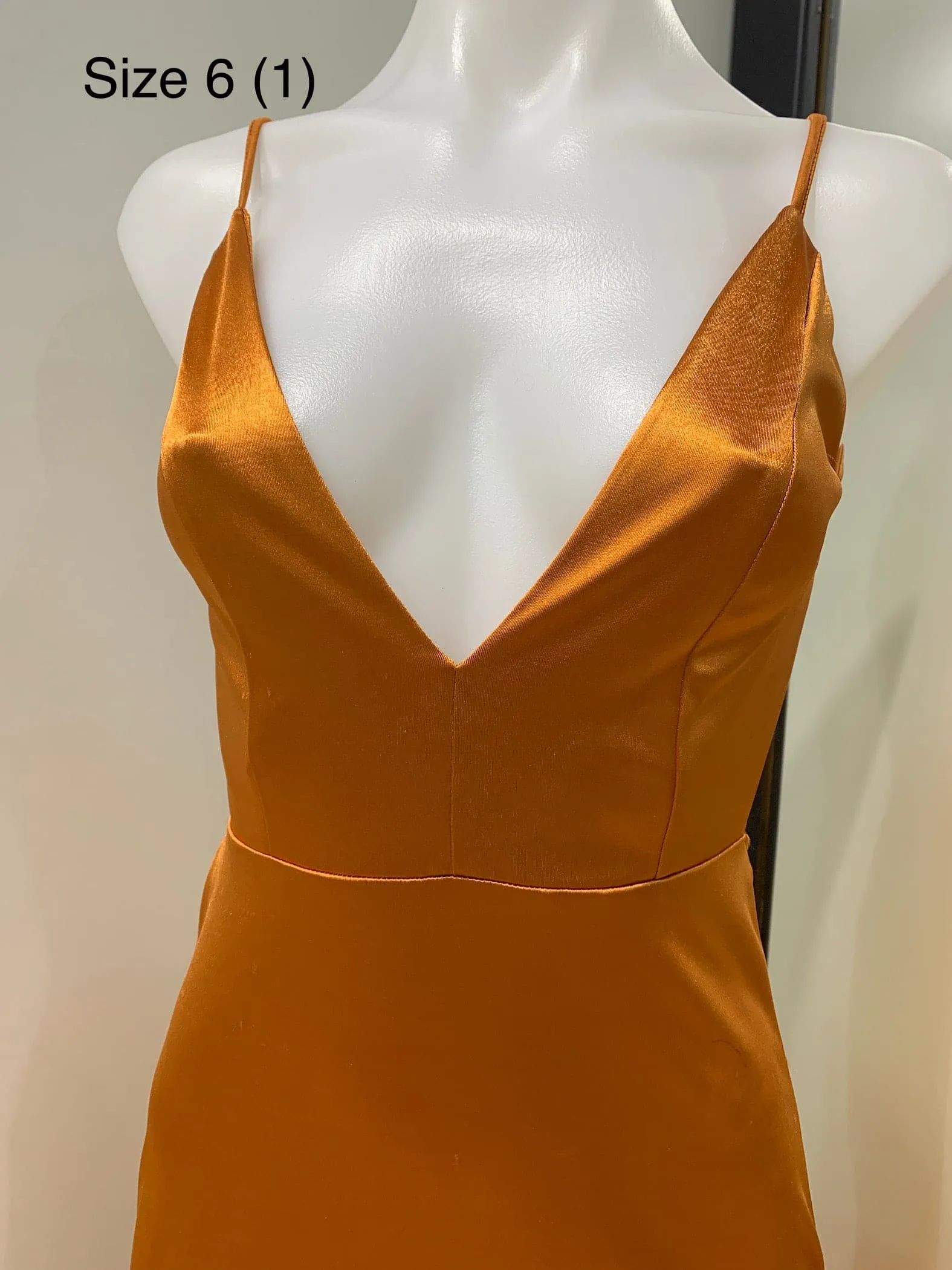 Kendall Formal Gown - Rust [SAMPLE]