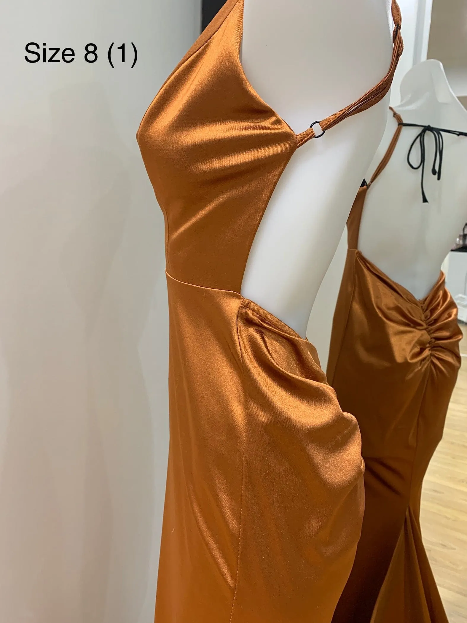 Kendall Formal Gown - Rust [SAMPLE]