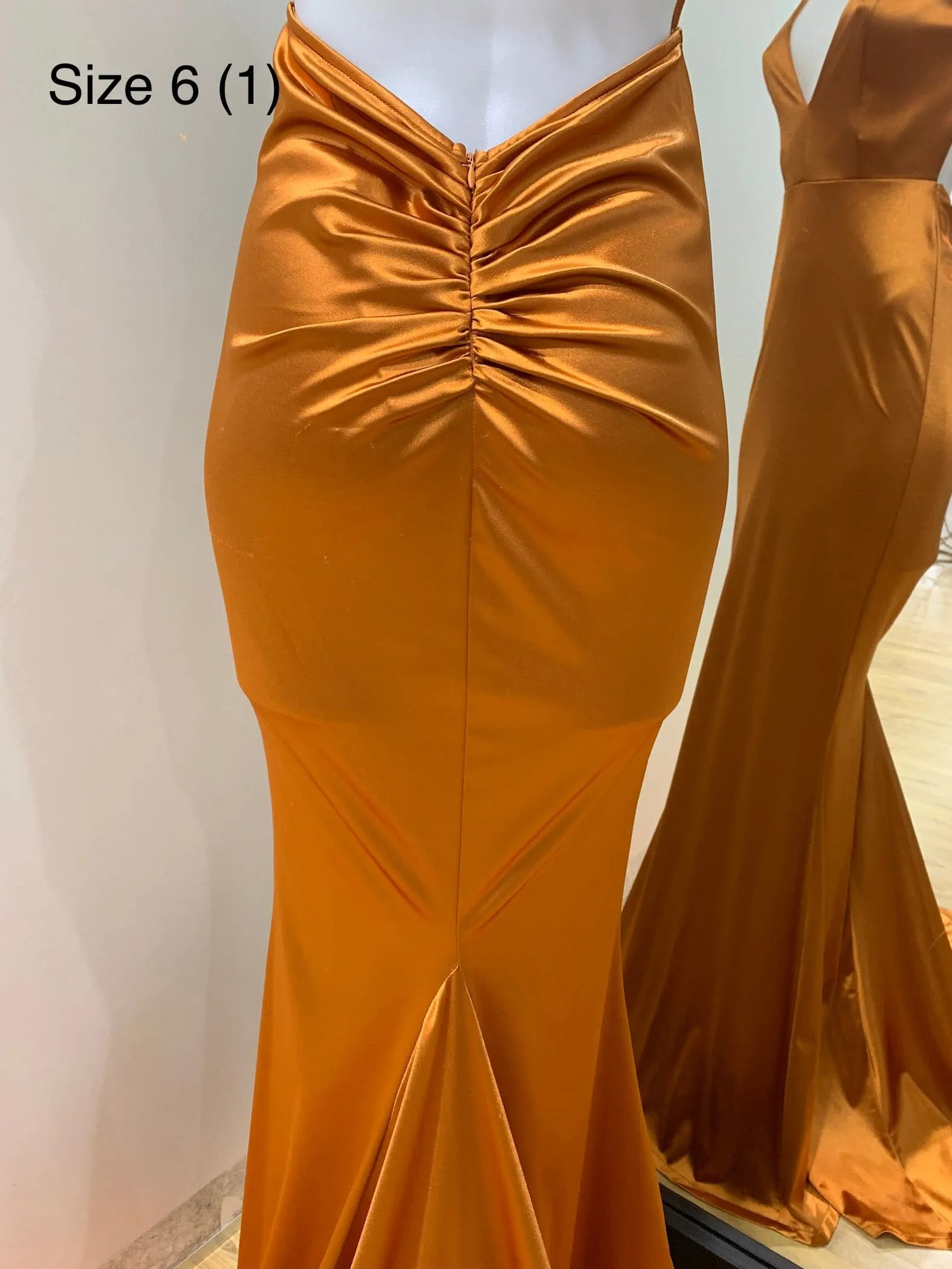 Kendall Formal Gown - Rust [SAMPLE]