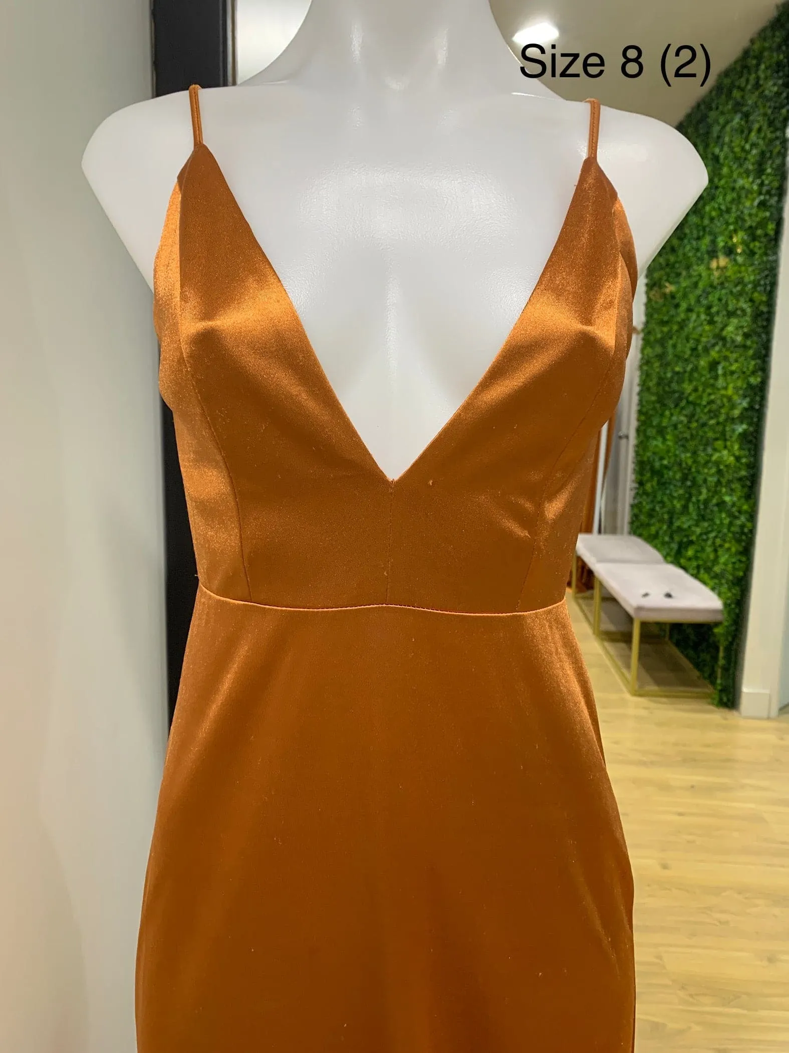 Kendall Formal Gown - Rust [SAMPLE]