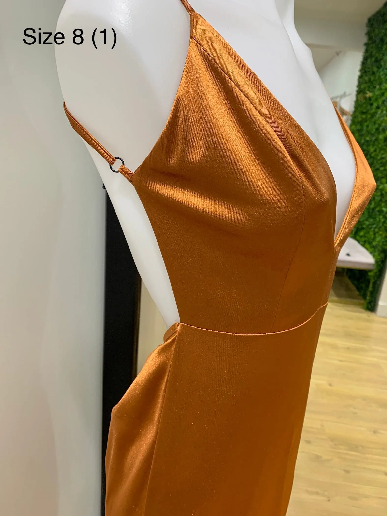 Kendall Formal Gown - Rust [SAMPLE]