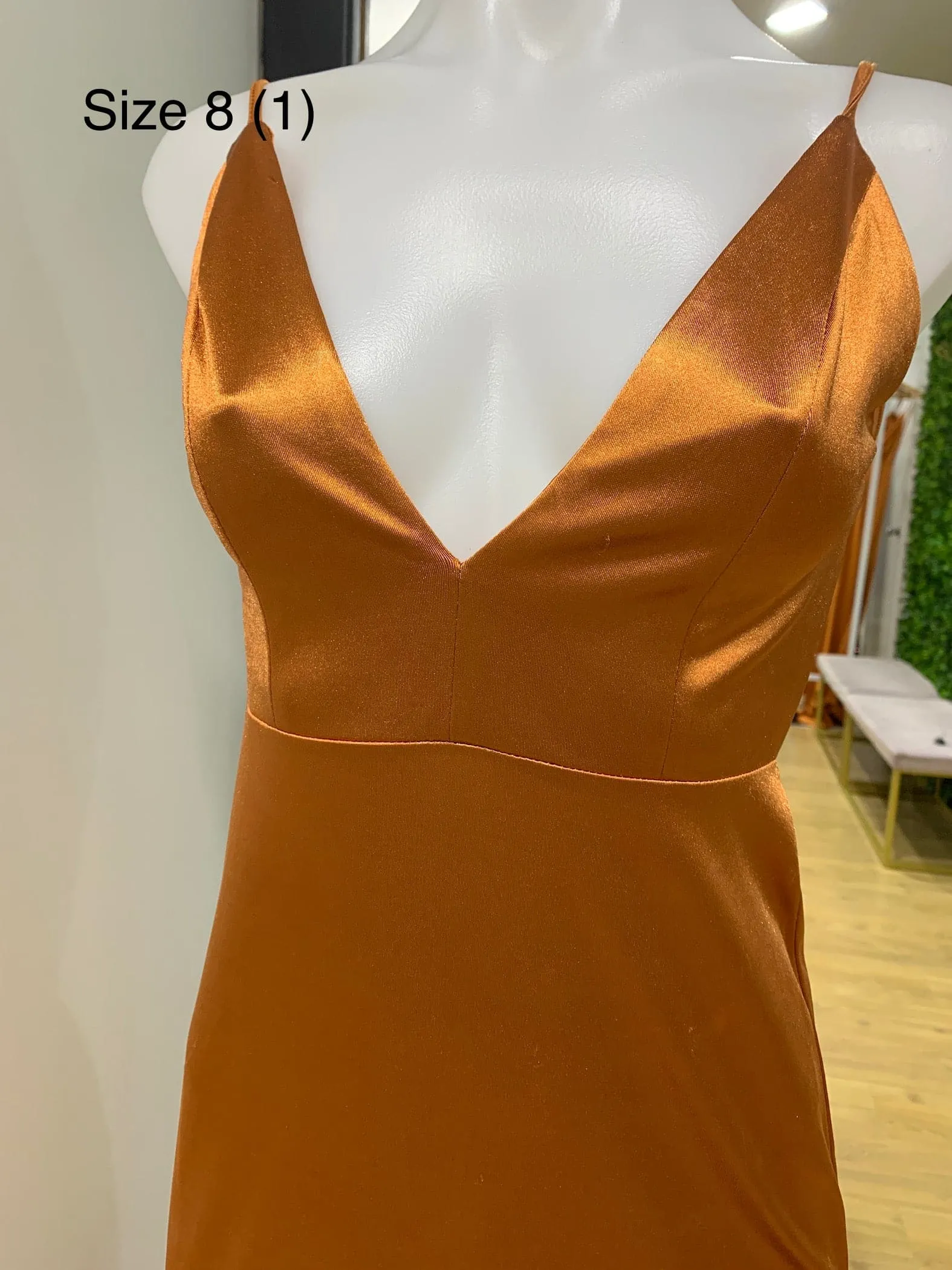 Kendall Formal Gown - Rust [SAMPLE]