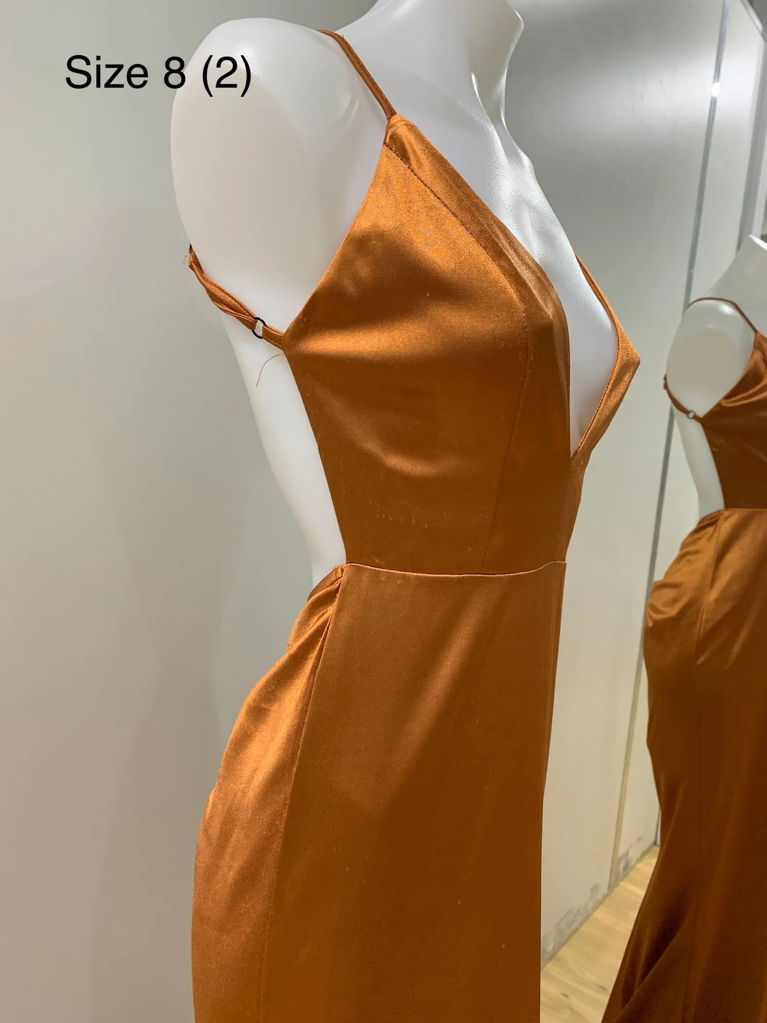 Kendall Formal Gown - Rust [SAMPLE]