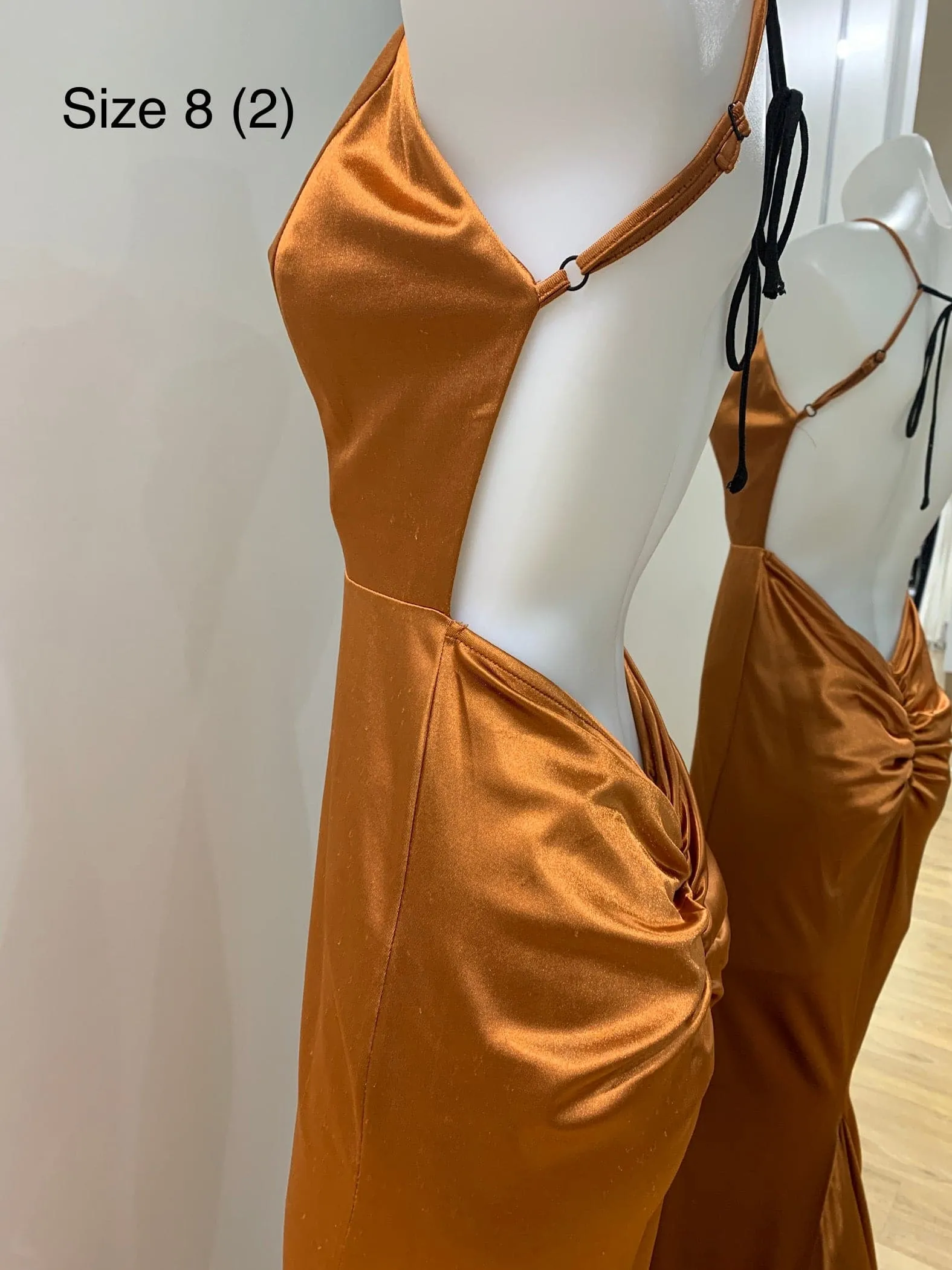 Kendall Formal Gown - Rust [SAMPLE]