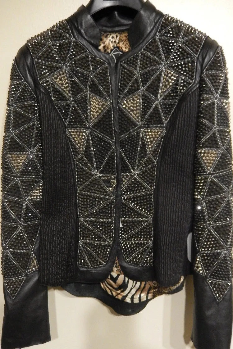 Kippys Cleo Diamond Studded Jacket