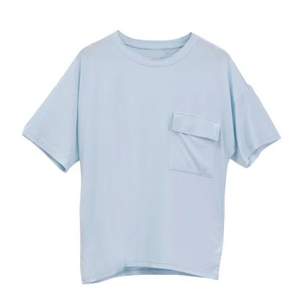 Oversized Bamboo T-shirt | Baby Blue T-shirt | Unisex T-shirt