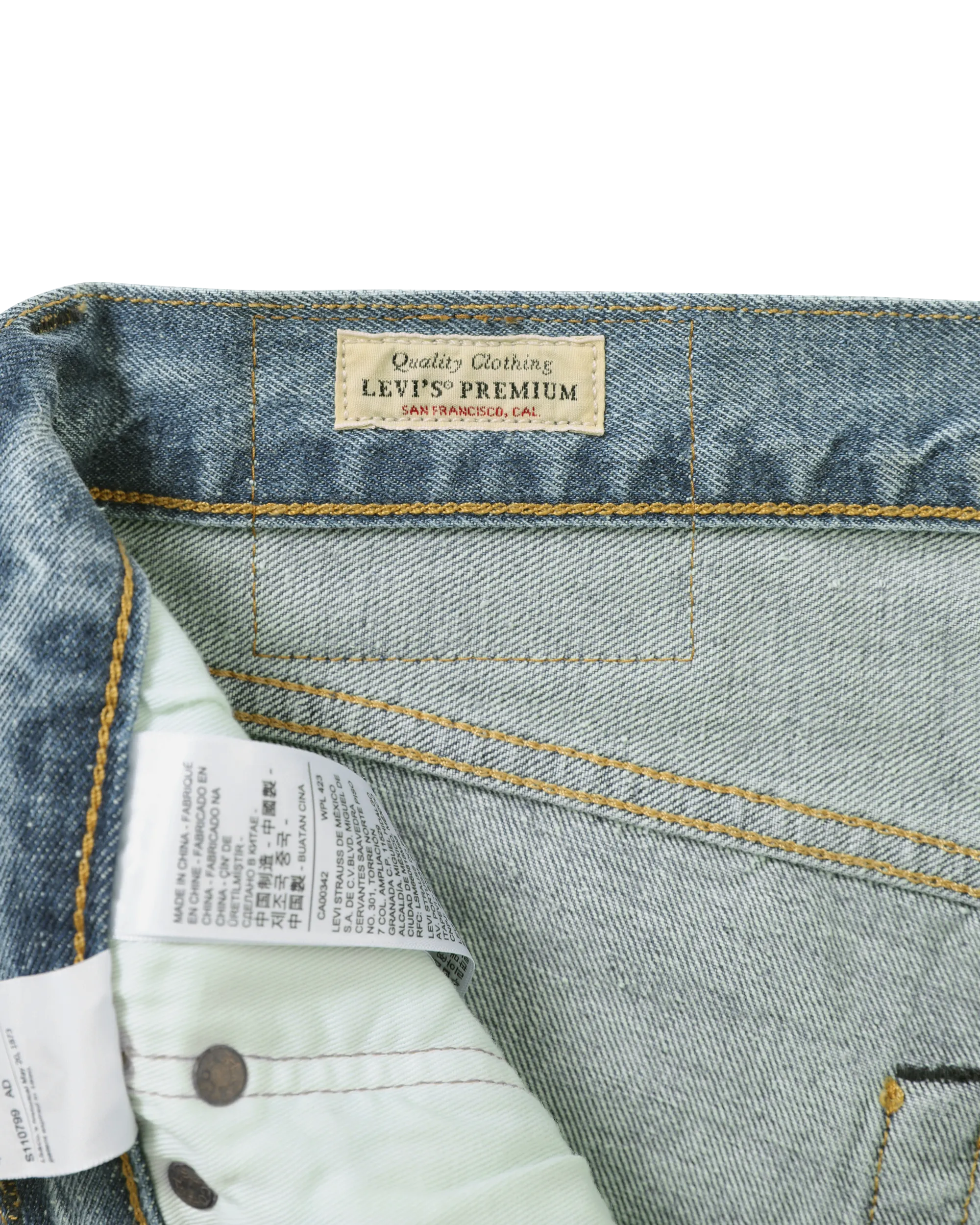 RED TAB / 501 ORIGINAL SELVEDGE JEANS (MEN)