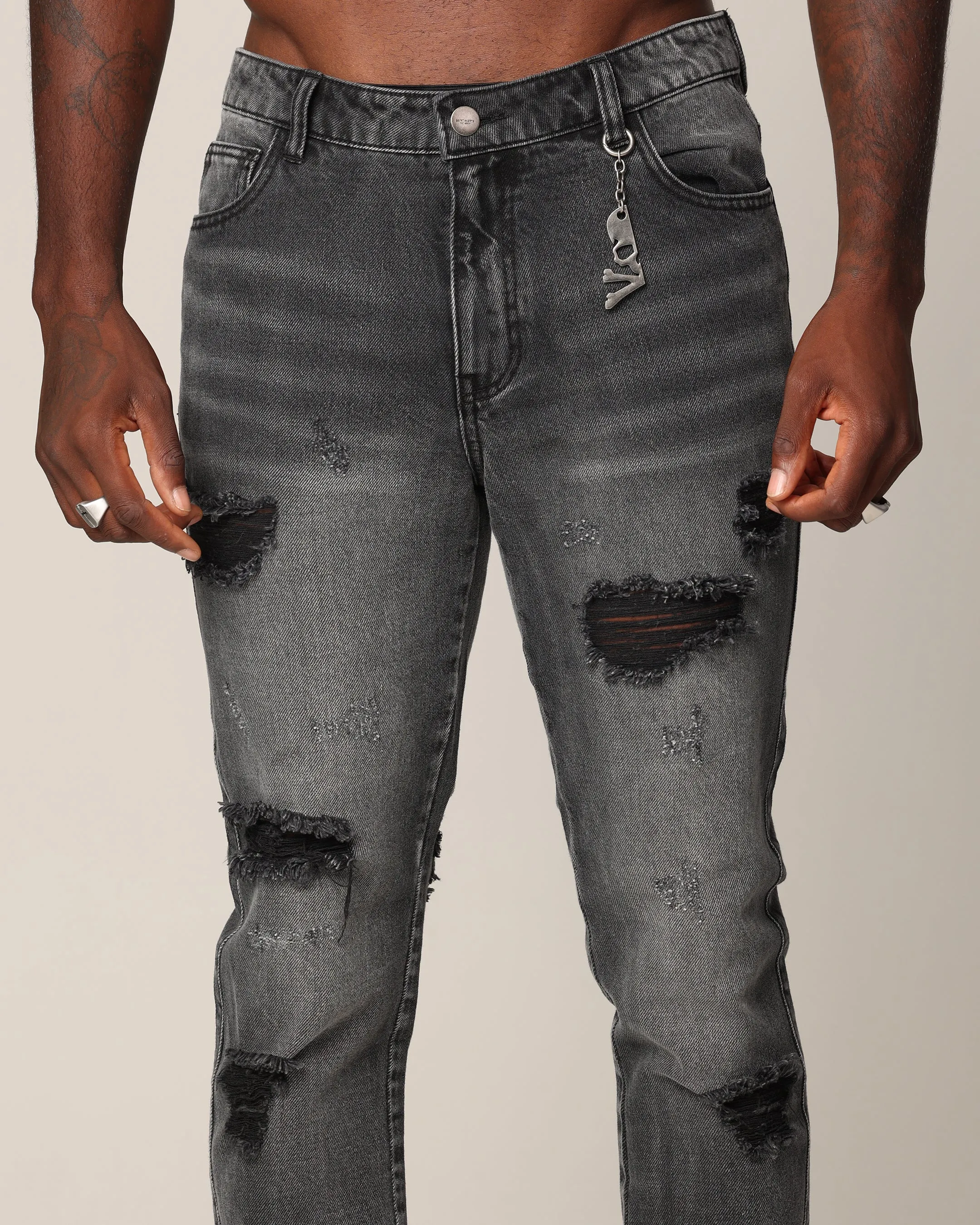 Saint Morta Riot Fimi Jeans Grey Ash