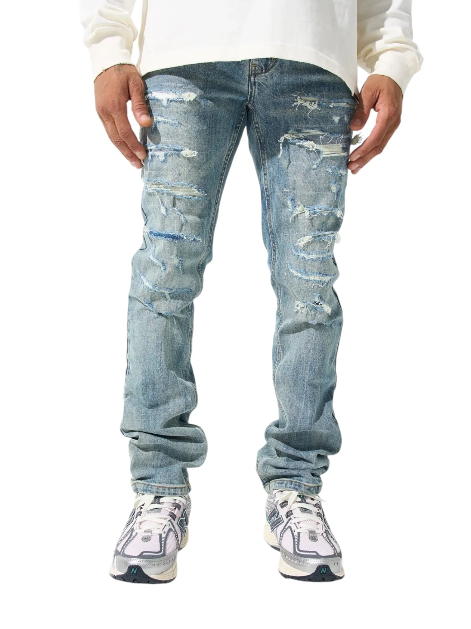 Serenede Imperial Straight Leg Jeans Blue