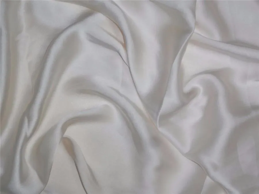 silk lycra Duchess satin ivory cream 66 momme 54&quot;