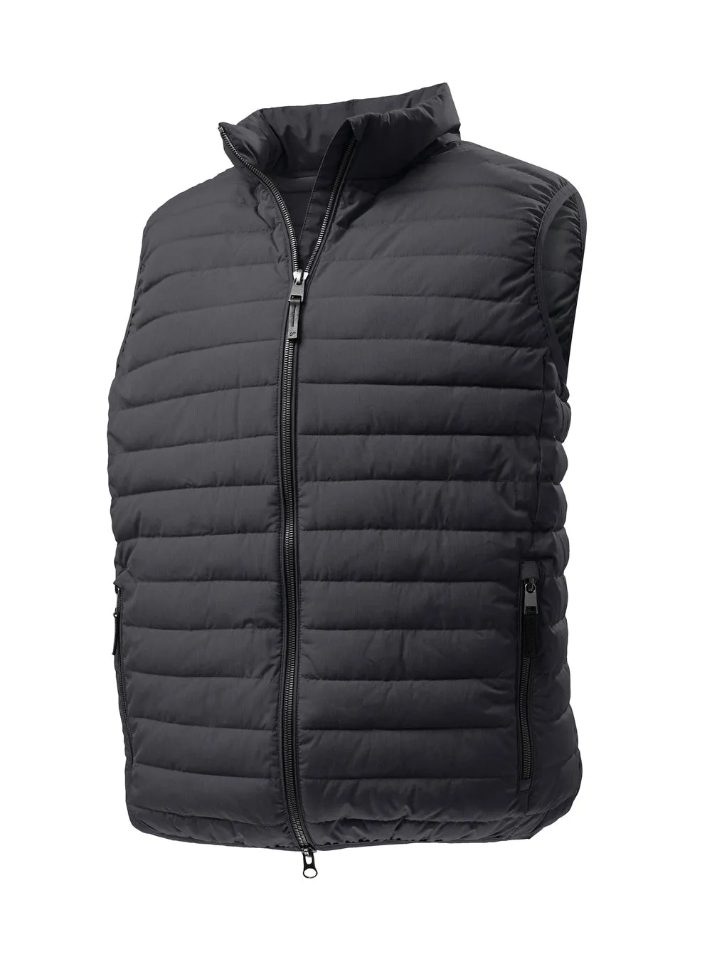 STOY Unisex Plus Size Puffer Vest Black Sizes 3XL-6XL