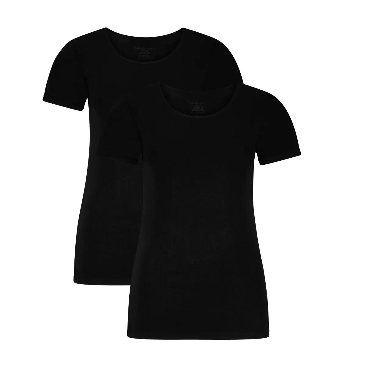 T-shirts Kate (2-pack) - Zwart