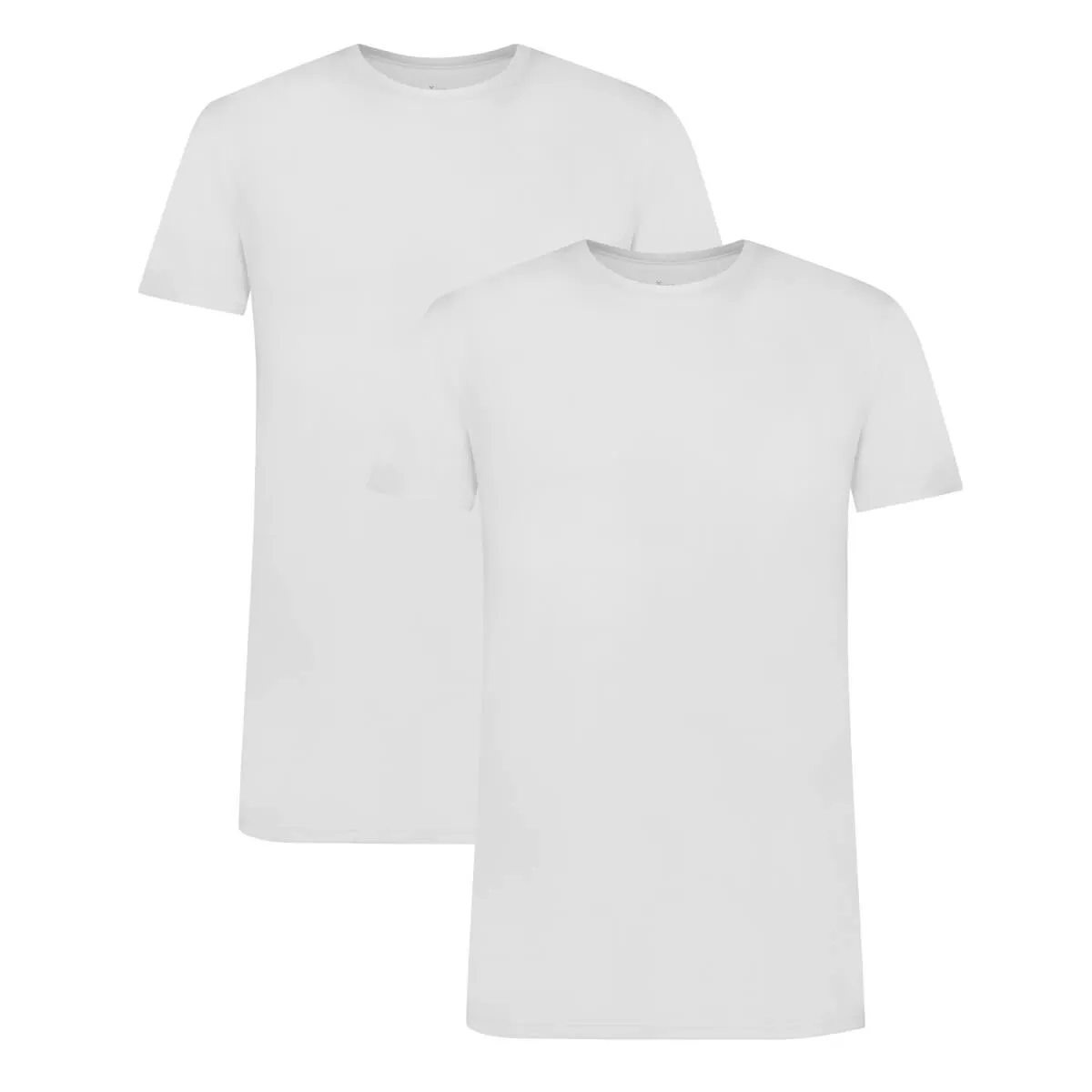 T-Shirts Ray ronde hals (2-pack) - Wit