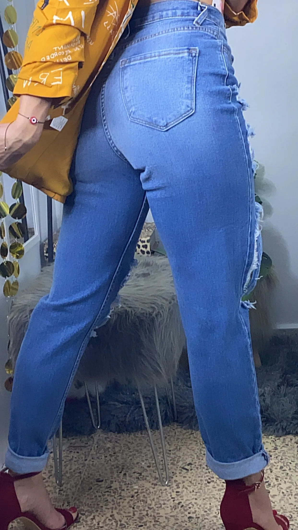 Vibrant Mom Jeans