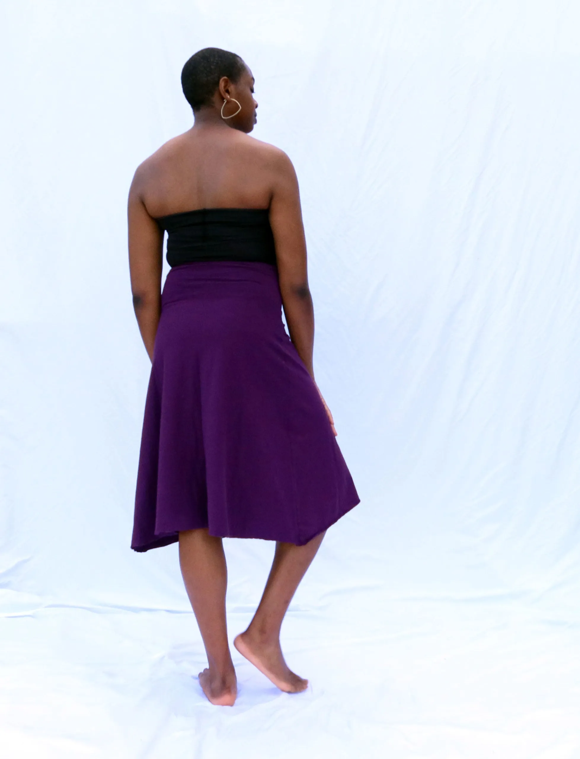 Wanderer Below Knee Skirt