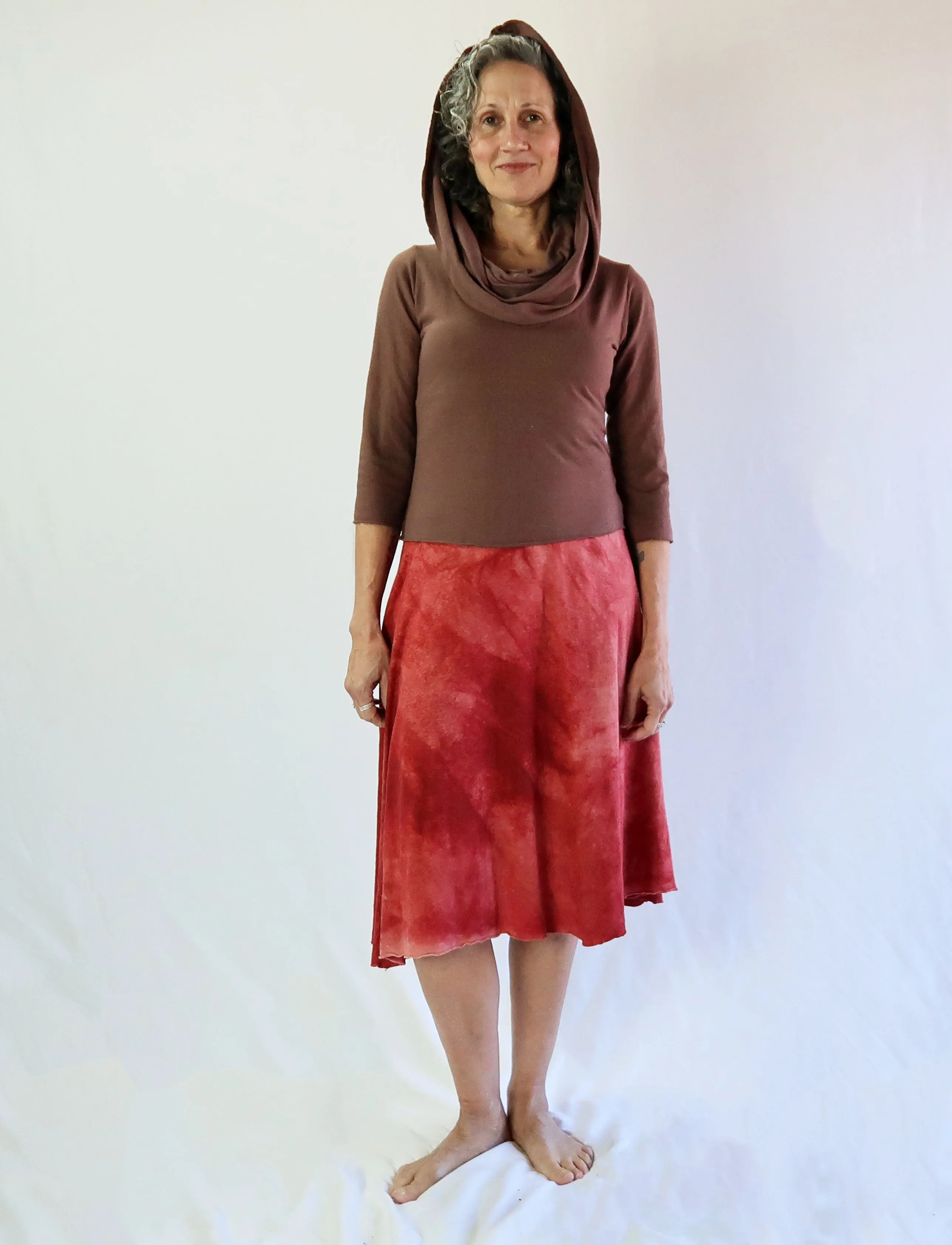 Wanderer Below Knee Skirt