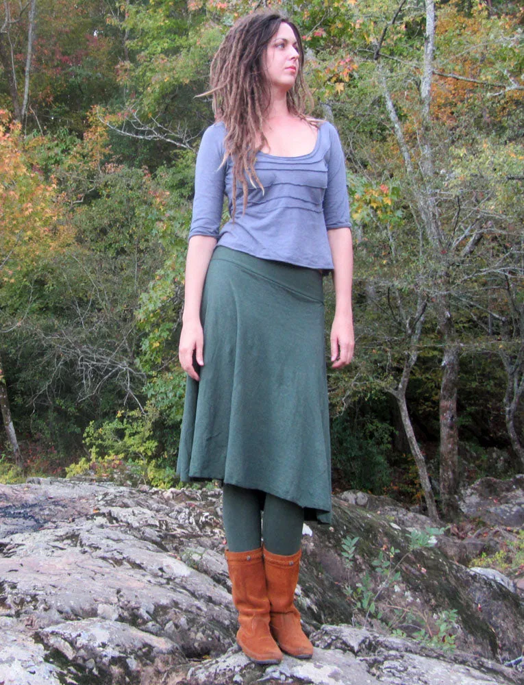 Wanderer Below Knee Skirted Leggings