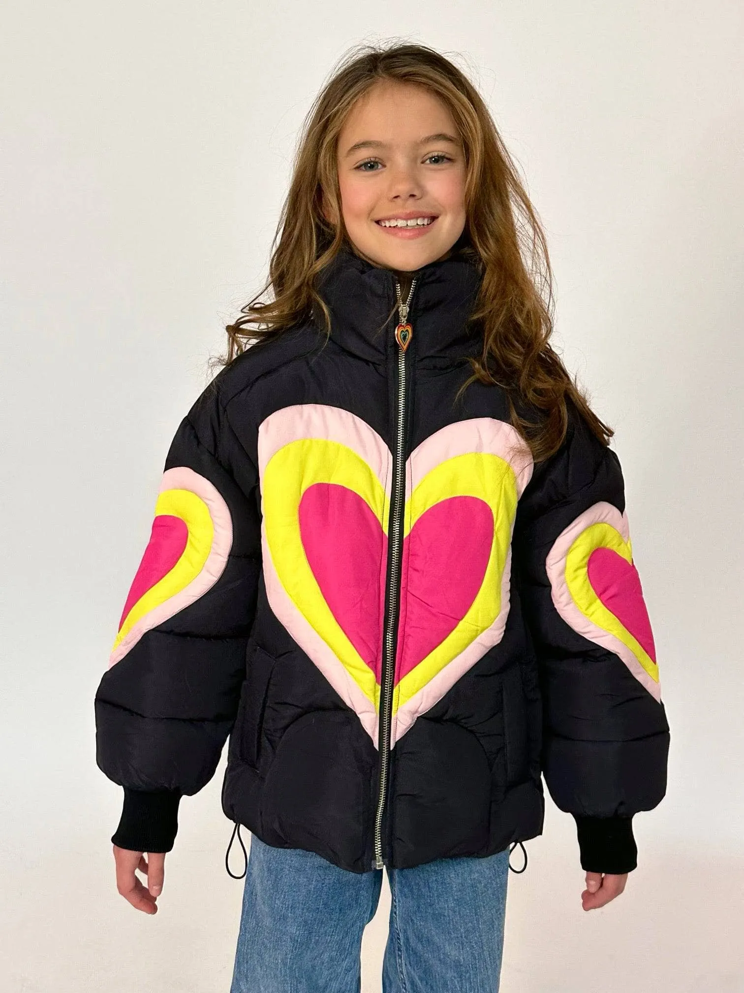 Women's Electric Hearts Puffer