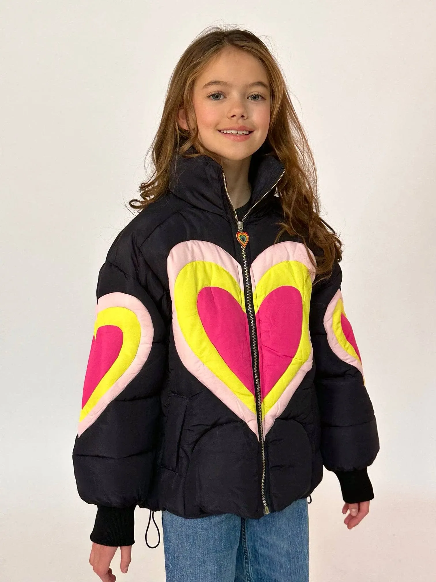 Women's Electric Hearts Puffer