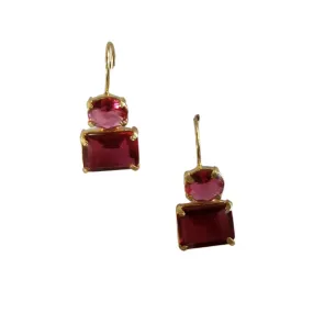 Zoda - Zardie Gem Earring - Raspberry